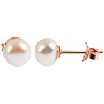 Sidabriniai auskarai su gėlavandeniu perlu