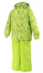 Huppa Komplektas YOKO, lime pattern/ lime