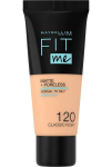 Skystas makiažo pagrindas Maybelline New York Fit Me! Matte & Poreless 30 ml, 120 Classic Ivor, 120 Classic Ivor