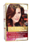 Ilgalaikiai plaukų dažai su trejopa apsauga L'Oreal Paris Excellence Creme 172 ml, Copper Mahogany