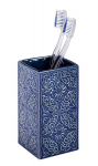 Keraminis puodelis dantų &scaron;epetėliams "cordoba Blue"