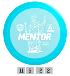 Diskas Distance Driver PREMIUM MENTOR 11/5/-2/2, &scaron;viesiai mėlynas