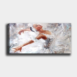 Reprodukcija ant drobės Balerina, 50x120 cm