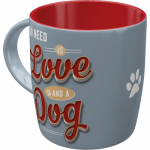 PUODELIAI &raquo;PfotenSchild - Love Dog&laquo;, Nostalgic-Art
