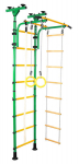 Sporto kompleksas (gimnastikos sienelė) JUNIOR ATLETAS-R žalia-geltona, 245-290x60cm, Žalia-geltona