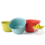 Virtuvės dubenų rinkinys Brabantia Tasty Colors, 4 vnt.