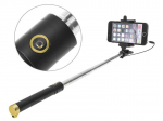 Asmenukių lazda ("Selfie sticks") Asmenukių lazda, juoda