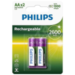 Akupatarei Philips AA 2600 mAh (2 tk)