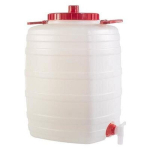 Plastikinė talpa su kraneliu, 50L