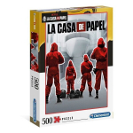 Dėlionė Clementoni Popieriaus namai (La Casa de Papel), 500 d.