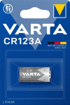 Varta CR123A / 3V &scaron;arminė baterija (ES lizdinė plok&scaron;telė)