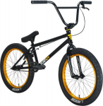 Mafia Kush 2+ 20" BMX Freestyle dviratis, auksinis/juodas