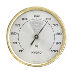 Analoginis higrometras su žalvariniu žiedu TFA 44.1001