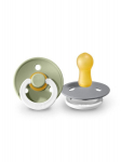 BIBS Colour Round GLOW - Sage glow / Cloud glow 6-18 months