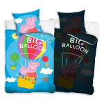 Vaiki&scaron;kas &scaron;viečiantis tamsoje patalynės komplektas Peppa Pig 140x200, 2 dalių