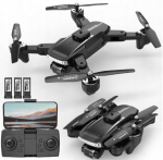 Dronas STONE RC PRO su dviem auk&scaron;tos kokybės kameromis ir trimis baterijomis, 300 m, 2500 mAh