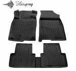 Kilimėliai 3D HONDA Civic 4d/5d 2017->, 5 vnt. black /5008035