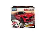 Revell - Build&lsquo;N Race-Chassis Mercedes-AMG GT R, raudonas, 1/43, 23154