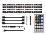 I&scaron;maniojo (Smart TV) ir televizoriaus priedas LED juostelė televizoriaus ap&scaron;vietimui RGB 4x50cm