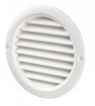 Grotelė vent. d125-125/160mm MV125bvs balta