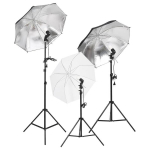 Fotostudijos rinkinys su ap&scaron;vietimo rinkiniu ir fonu
