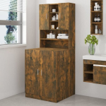 Skalbimo ma&scaron;inos spintelė vidaXL, ruda