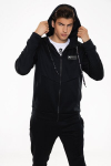 Vyri&scaron;kas džemperis Energy Hoodie, juodos spalvos