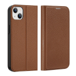 Dux Ducis Skin X2 iPhone 14 Max with magnetic flap brown