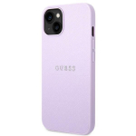 Guess GUHCP14MPSASBPU iPhone 14 Plus 6.7 "purple / purple Saffiano Strap
