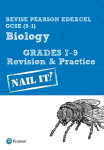 Pearson Revise Edexcel GCSE (9-1) Biology Grades 7-9 Nail It! Revision & Practice: for home learning, 2022 and 2023 assessments and exams Student edition