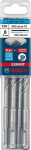 Grąžtas betonui Bosch; 8,0x100x165; SDS-plus; 10 vnt.