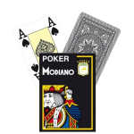Žaidimų kortos Poker Modiano, juodos