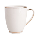 Altom mariapaula puodelis auksine briauna, 0.35l