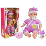 Lėlė kūdikis LeanToys, 45 cm