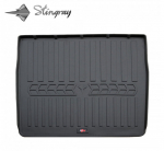Guminis bagažinės kilimėlis OPEL Astra K 2015-2021 (universal) black /6015061