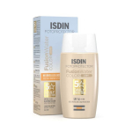 Apsauginis kremas nuo saulės su spalva Isdin Fusion Water Light, 50 ml