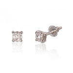 Auksiniai auskarai moterims Diamond Sky DS02A206