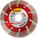 Smart deimantinis pjovimo diskas 125mm Sm-10-125ll ilgas tarnavimo laikas