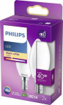 Philips Led lemputės E14 4.3w 470lm 2700k 2 vnt.