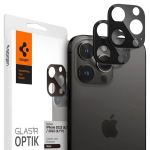 Spigen Glass tR Optik 2 Pack, black - iPhone 16/15/14 Pro / 16/15/14 Pro Max