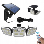 LED lauko lempa su judesio ir prieblandos jutikliu