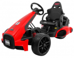 Vienvietis vaiki&scaron;kas elektromobilis Bolid XR-1, raudonas