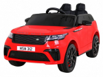 Vienvietis vaiki&scaron;kas elektromobilis Range Rover Velar, raudonas