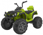 Vaiki&scaron;kas elektrinis keturratis Quad ATV, žalias