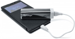 Atsarginis maitinimo &scaron;altinis ("Power Bank") Sponge Energy 2600 mAh power bank, Juodas