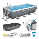 Karkasinis baseinas Bestway Power Steel , 549 x 274 x 122 cm, su filtru