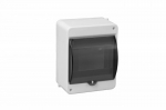 Modulinė pavir&scaron;inė skydinė su dūminiu langu, 1x5 moduliai, Ip30