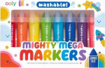 "Mighty Mega" plaunamieji markeriai 8 spalvų - ooly