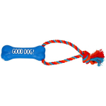 Žaislas &scaron;unims Dingo Rope with blue bone, 13 cm