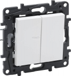 Legrand Niloe Step jungiklis 10 Ax, baltas